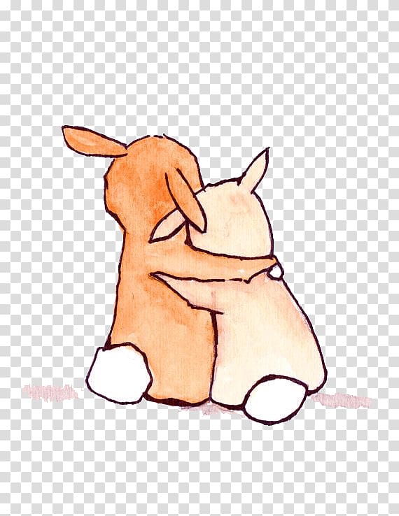 Drawing Art Rabbit YouTube , rabbit transparent background PNG clipart