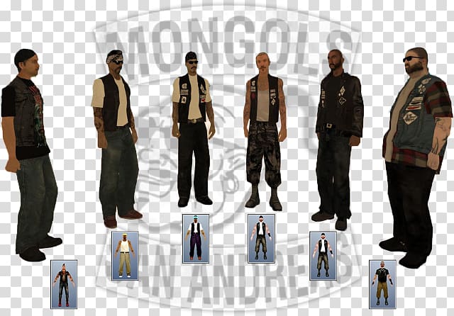 Grand Theft Auto: San Andreas San Andreas Multiplayer Mongols Motorcycle Club, Daniela De Los Santos transparent background PNG clipart