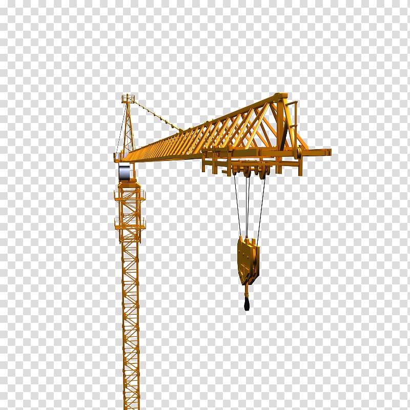 Crane Heavy Machinery Hoist Construction Zoomlion, crane transparent background PNG clipart
