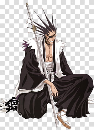 mayuri kurotsuchi genryusai shigekuni yamamoto shunsui kyÅraku rukia kuchiki kenpachi zaraki bleach transparent background png clipart hiclipart mayuri kurotsuchi genryusai shigekuni