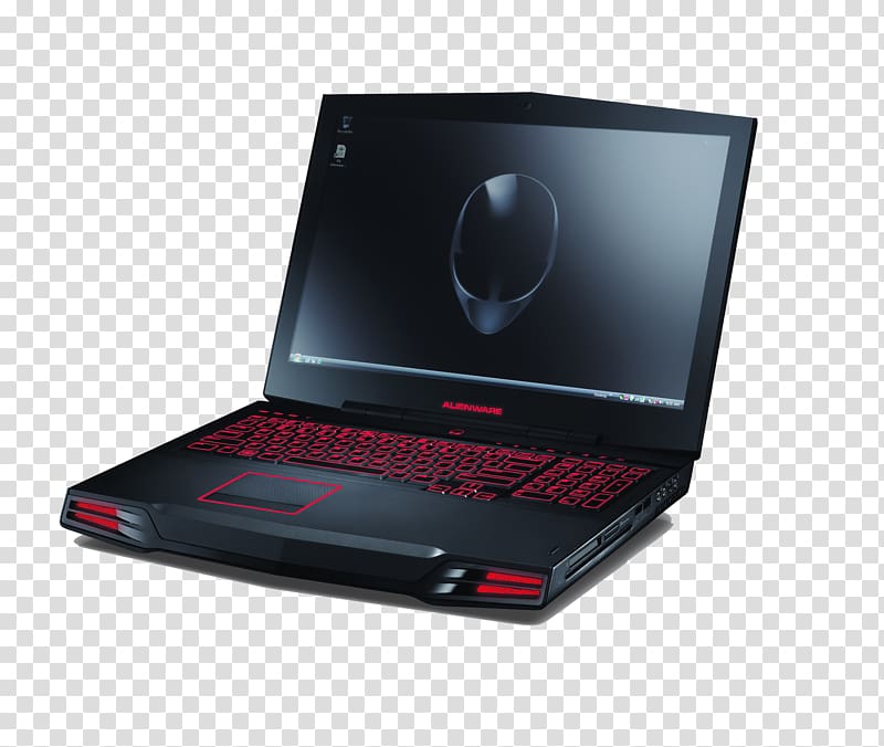 Laptop Dell Video card Intel Alienware, Dell alien notebook transparent background PNG clipart