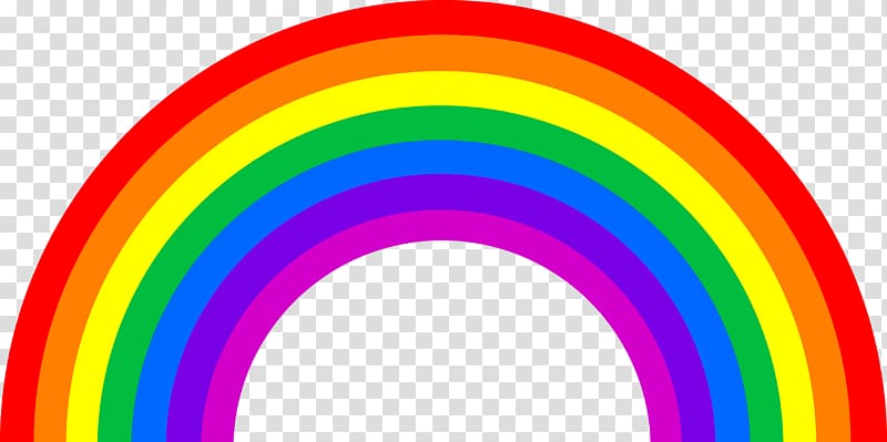 Light Rainbow Color Visible spectrum Orange, Rainbow transparent background PNG clipart