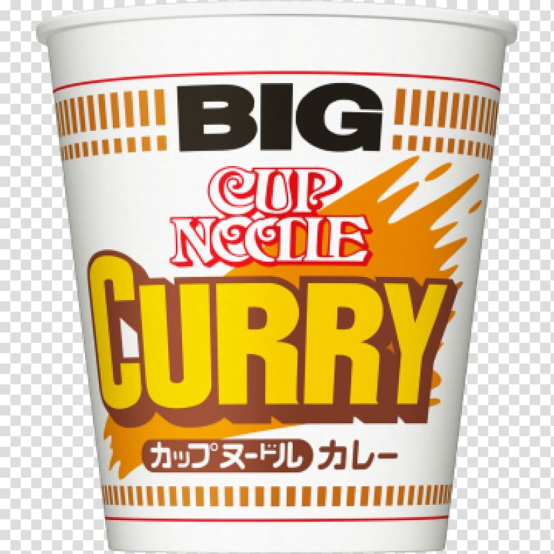 Instant noodle Cup Noodles カップヌードル カレー Nissin Foods, Cup ramen transparent background PNG clipart
