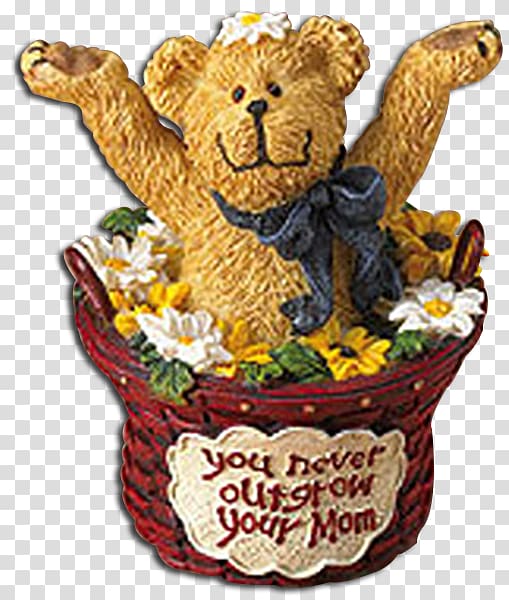 Food Gift Baskets Teddy bear, mother's day specials transparent background PNG clipart