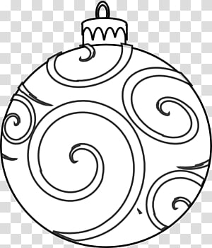 Christmas ornament Coloring book Christmas decoration Page, Small Ornament s transparent background PNG clipart thumbnail