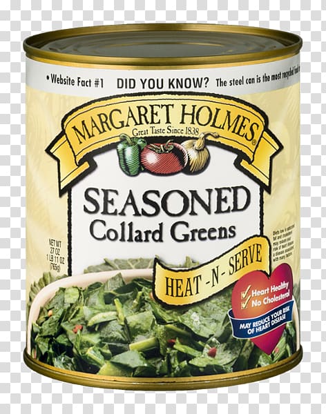 Cuisine of the Southern United States Collard greens Leaf vegetable Canning, Collard Greens transparent background PNG clipart