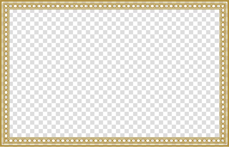 Golden Age of Radio Wedding invitation Graphic design, Gold Frame Border, brown frame illustration transparent background PNG clipart