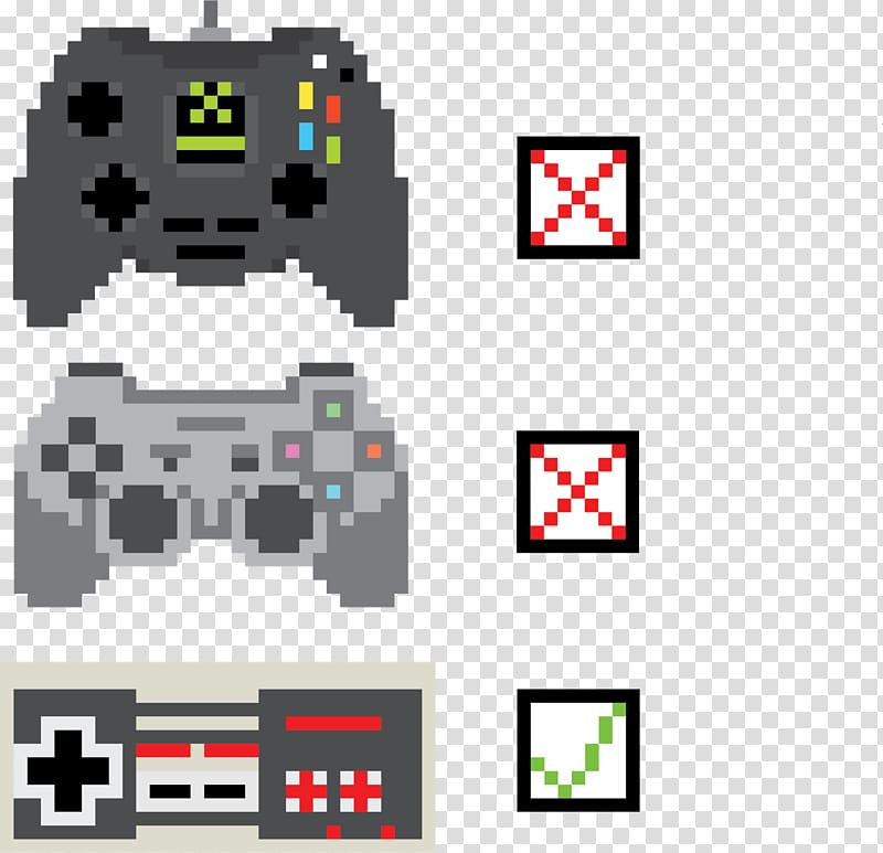 Terraria Video game Game Controllers Xbox One, 8 BIT transparent background PNG clipart