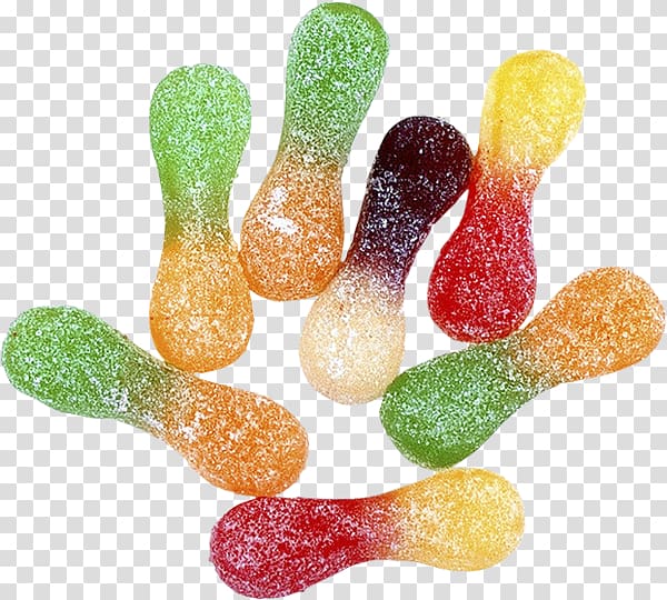 Jelly Babies Gummi candy Gelatin dessert Render, candy transparent background PNG clipart