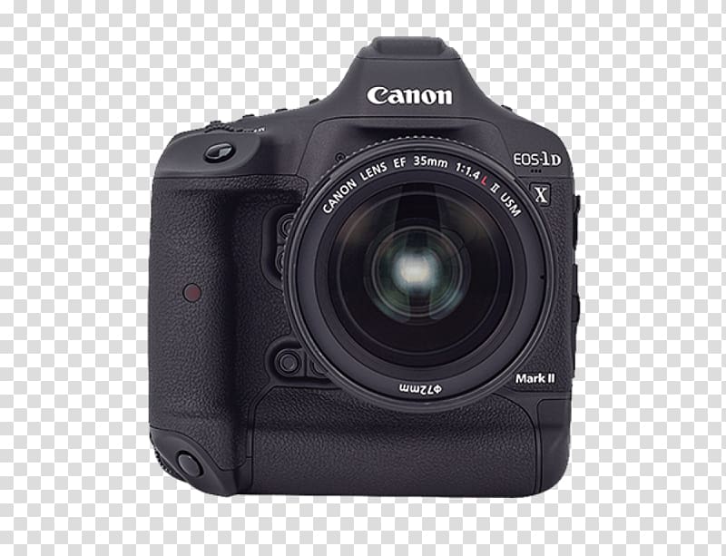 Canon EOS-1D X Mark II Canon EOS-1D Mark IV Canon EOS-1Ds, Camera transparent background PNG clipart