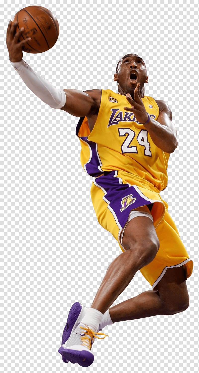 Kobe Bryant , Los Angeles Lakers NBA Basketball Slam dunk, nba transparent background PNG clipart