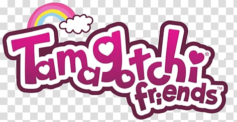 Tamagotchi Friends illustration, Tamagotchi and Friends Logo transparent background PNG clipart