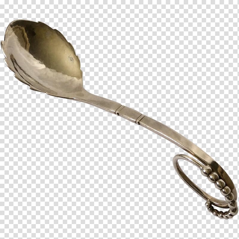 Spoon Cutlery Art Nouveau Ladle Sterling silver, ladle transparent background PNG clipart