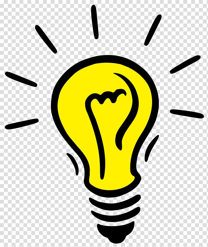 lightbulb illustration, Incandescent light bulb Idea Light-emitting diode , Idea Bulb transparent background PNG clipart