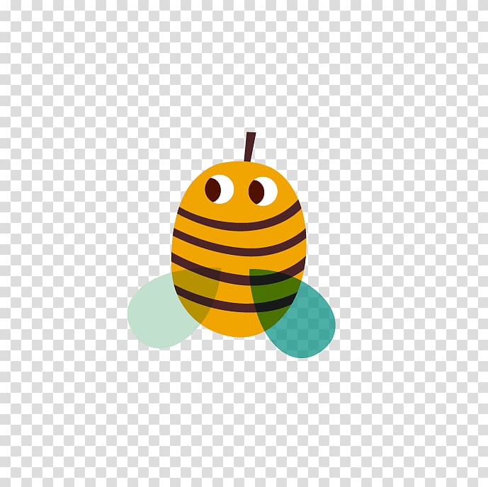 Bee Apis florea Euclidean , Bee transparent background PNG clipart