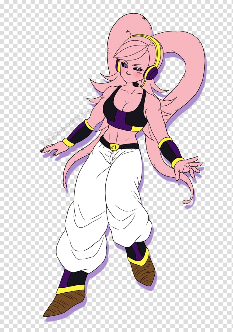 Majin Boo, Majin Buu Frieza Goku Piccolo Gotenks, fat, purple, violet,  cartoon png