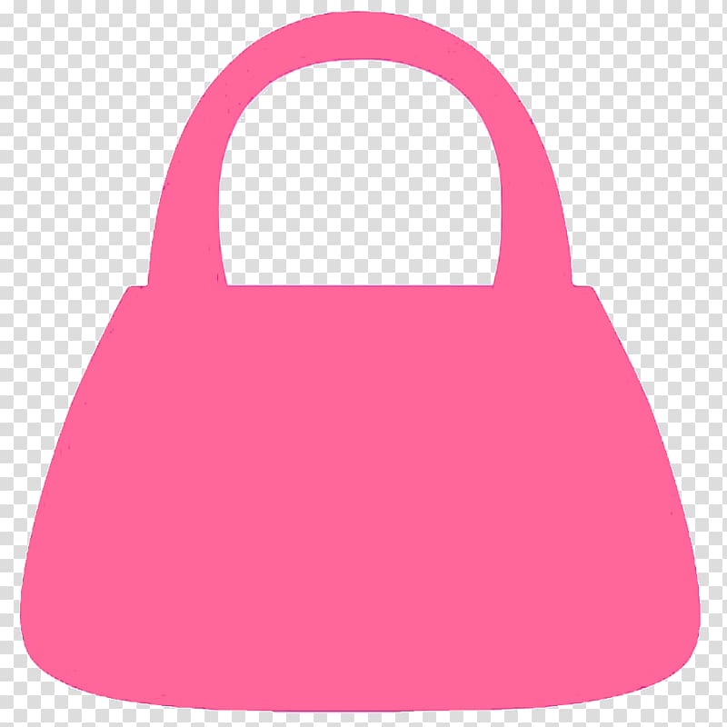 Handbag Tote bag Pink , purse transparent background PNG clipart