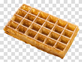 Waffle transparent background PNG clipart