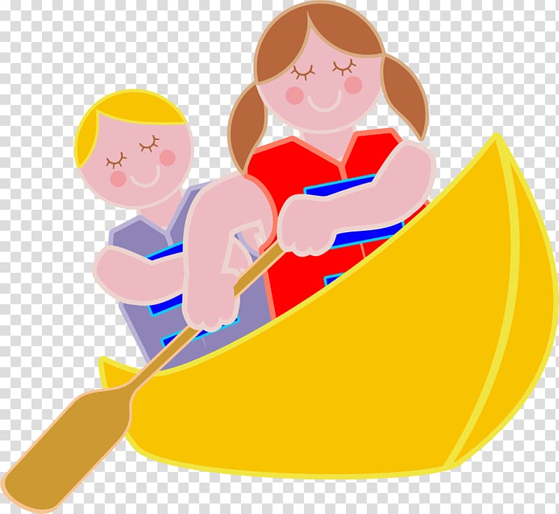 Canoe Rowing Boat , Canoe transparent background PNG clipart
