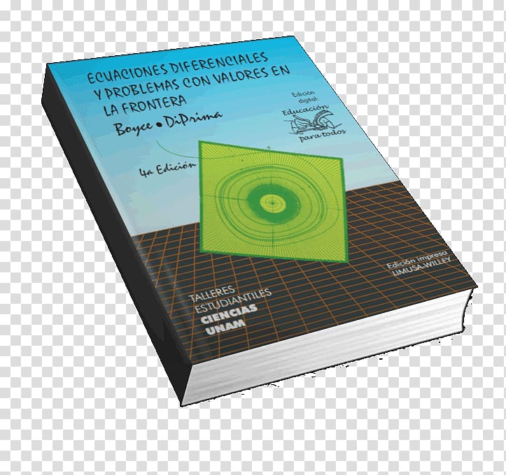 Elementary Differential Equations and Boundary Value Problems Ecuaciones Diferenciales con Aplicaciones de Modelado, book transparent background PNG clipart