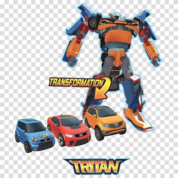 Battle of Robots Car Tritan Transformers, robot transparent background PNG clipart