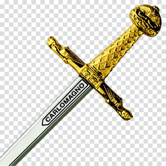 Sword Charlemagne, Sword transparent background PNG clipart