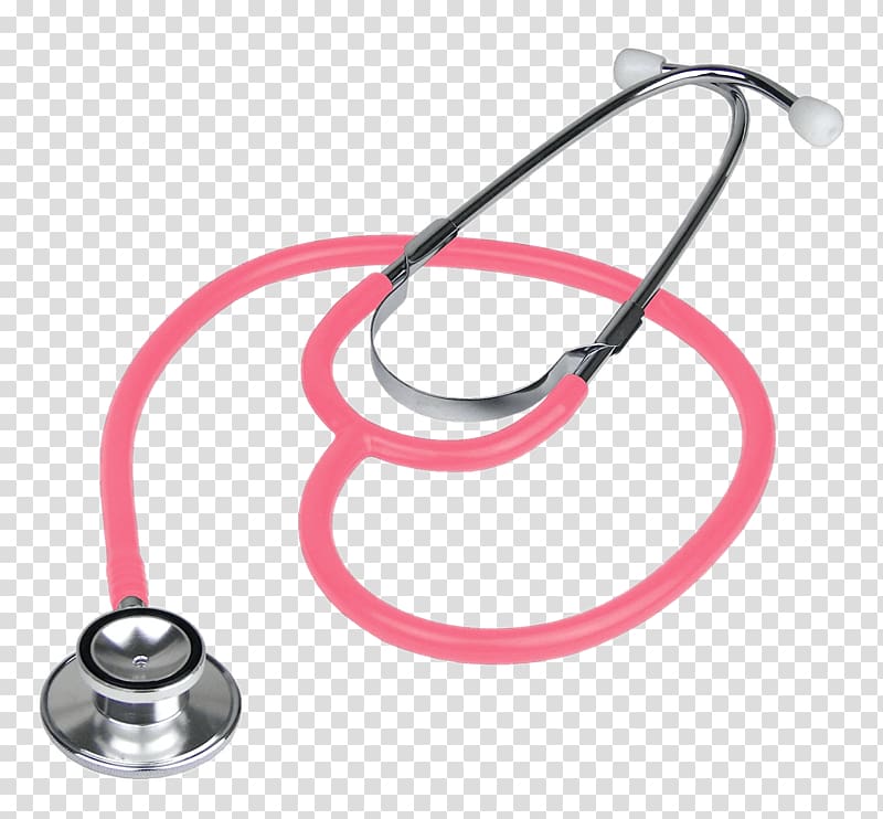 pink and gray stethoscope, Pink Stethoscope transparent background PNG clipart