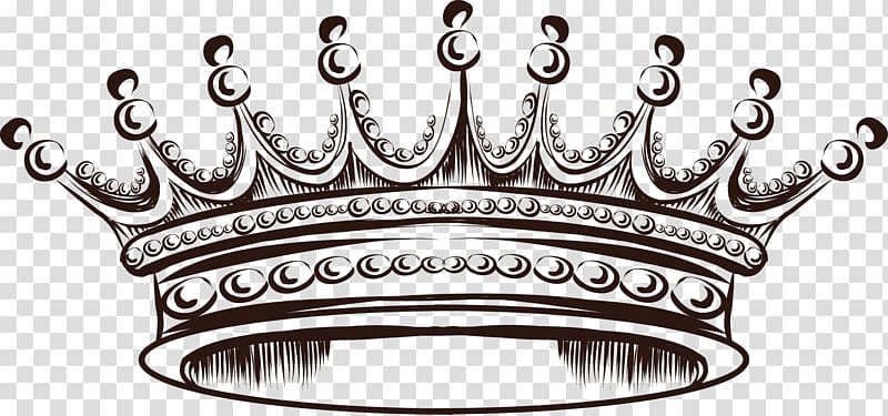 black crown illustration, Euclidean Crown, Crown transparent background PNG clipart