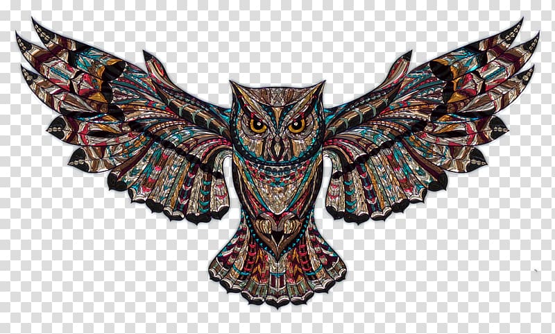 Barn owl Bird , Owl metal paste transparent background PNG clipart