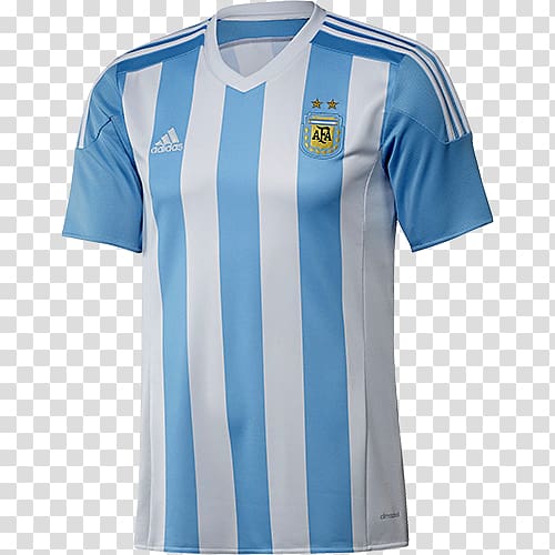 Argentina national football team 2015 Copa América Copa América Centenario Jersey, football transparent background PNG clipart