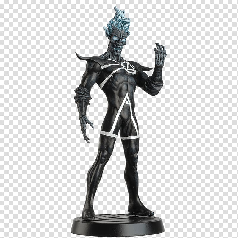 Deathstorm DC Comics Blackest Night Figurine Bronze sculpture, dc comics transparent background PNG clipart