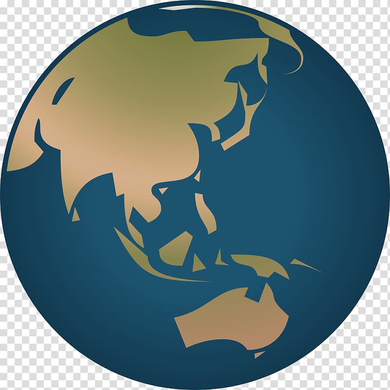 Asia Oceania Globe World , Of A Globe transparent background PNG clipart