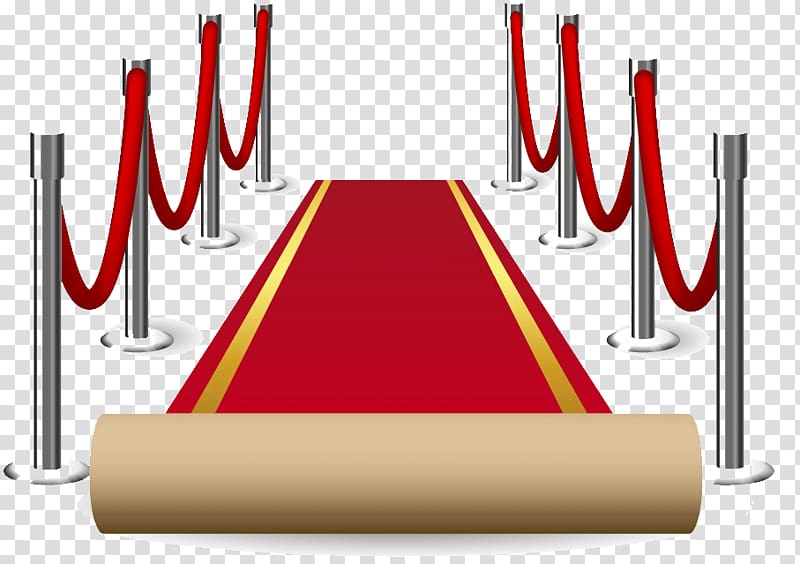 Red carpet , Wedding red carpet material transparent background PNG clipart