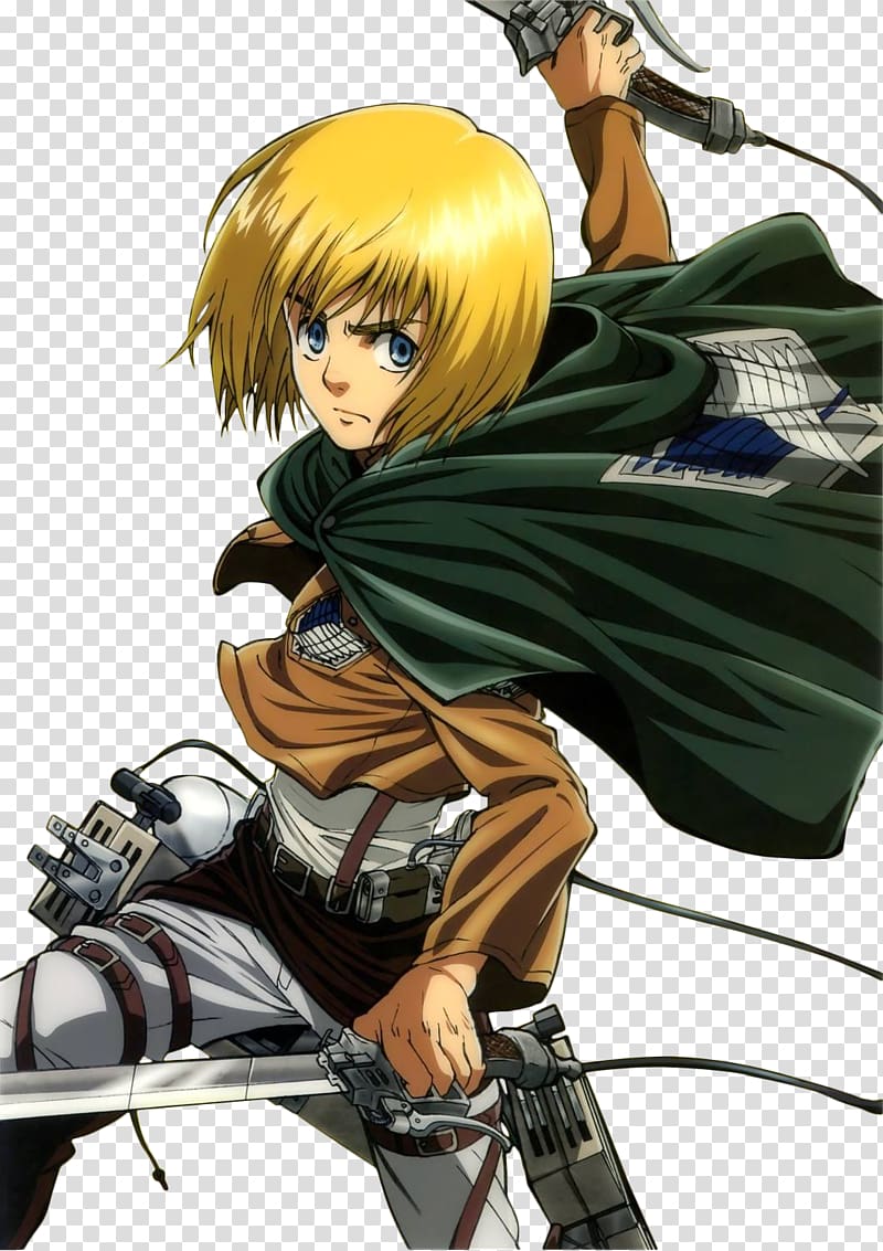 Armin Arlert Mikasa Ackerman Attack on Titan, Vol. 8 Hange Zoe, others transparent background PNG clipart