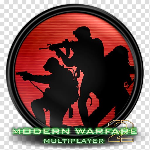 Modern Warfare 2 icon, silhouette font, Call of Duty Modern Warfare 2 11 transparent background PNG clipart