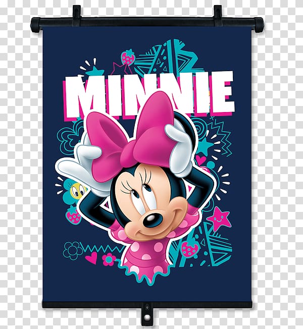 Minnie Mouse Car Mickey Mouse Window Blinds & Shades Roleta, minnie mouse transparent background PNG clipart