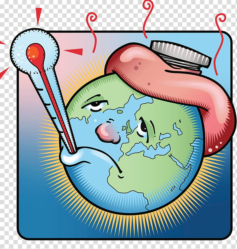 Fever Hot water bottle Illustration, Earth made high fever illustrations transparent background PNG clipart