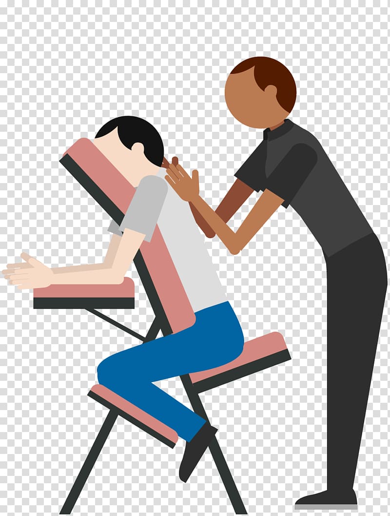 Massage chair Table Barber chair, therapy transparent background PNG clipart