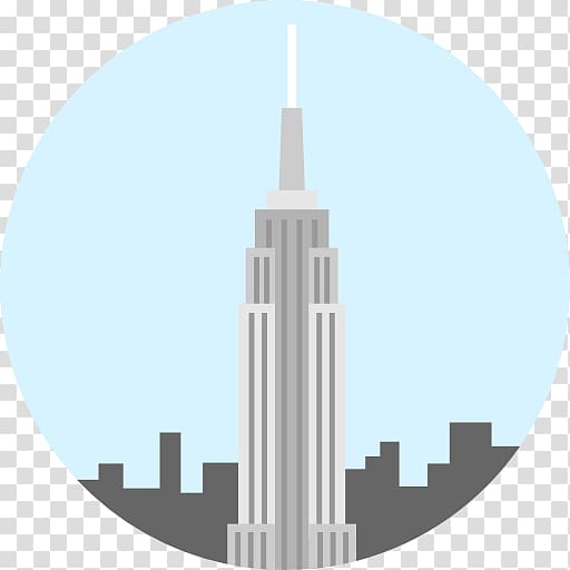 Empire State Building Monument Computer Icons, american landmarks transparent background PNG clipart