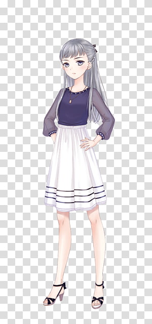 Anime Girl In Dress Sketch By Vocaloidluvr On Deviantart