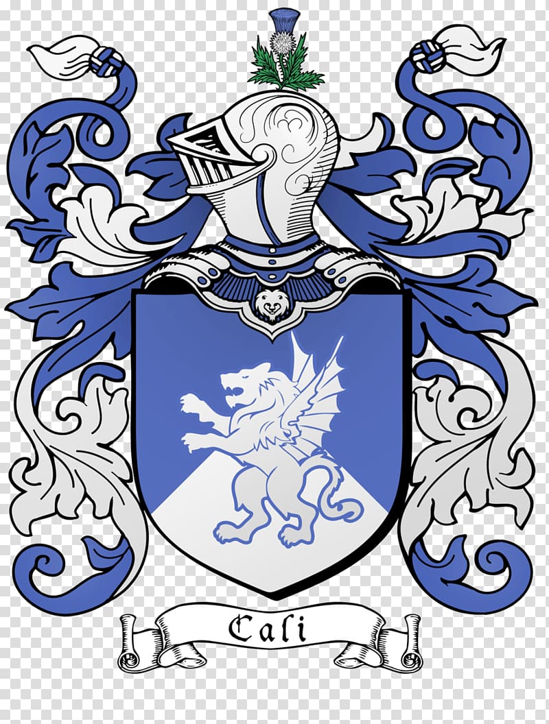 Blue Family Crest