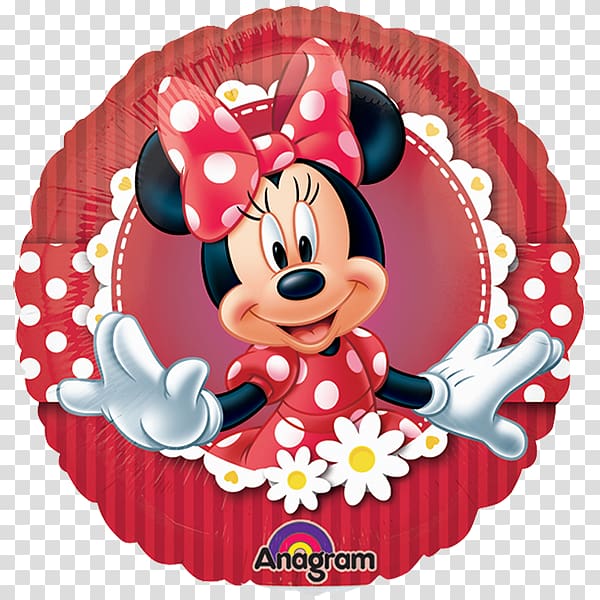 Minnie Mouse Mickey Mouse The Walt Disney Company Mylar balloon, minnie mouse transparent background PNG clipart