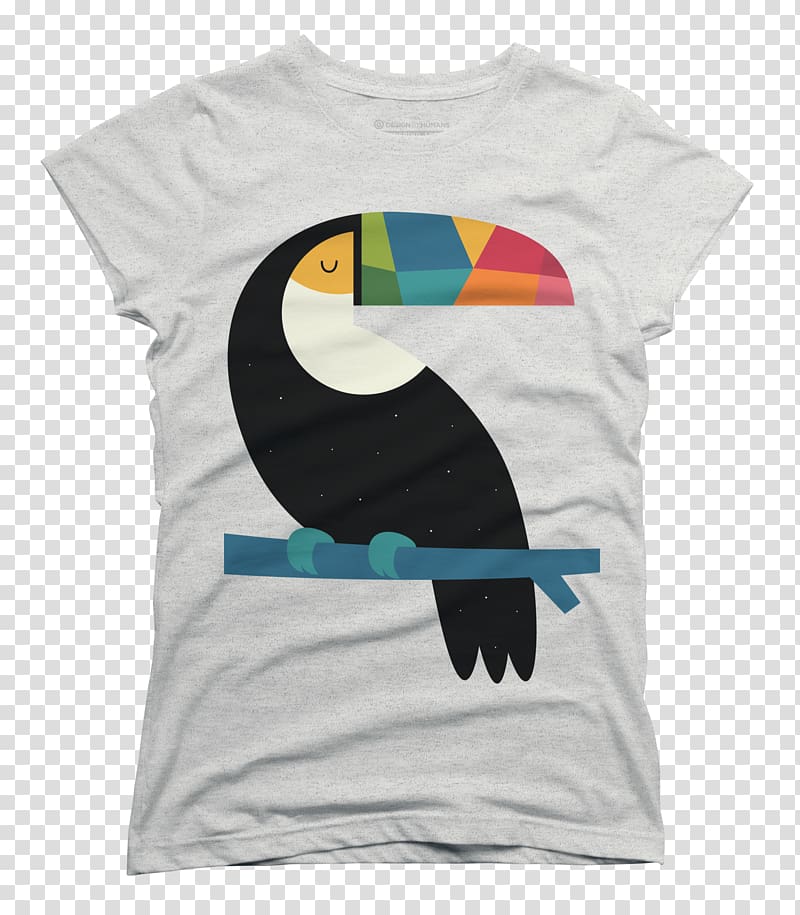 Canvas print Keel-billed toucan Art Printmaking, design transparent background PNG clipart