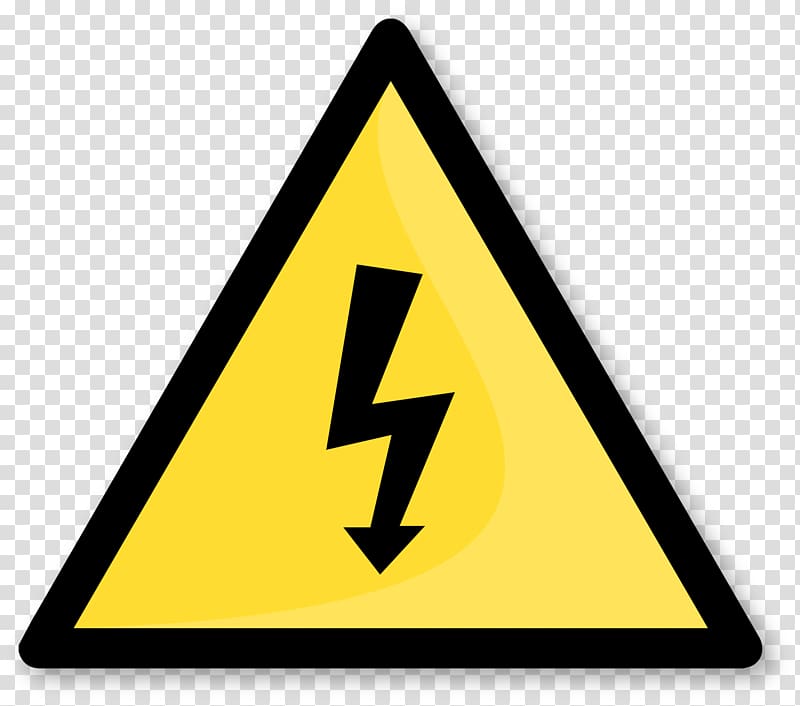 Senyal Risk Warning sign Electrical injury Signage systems, an electric appliance transparent background PNG clipart
