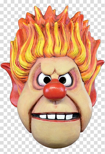 Heat Miser Snow Miser Costume Mask The Year Without a Santa Claus, mask transparent background PNG clipart