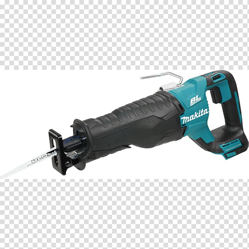 Reciprocating Saws Makita Cordless Brushless DC electric motor, others transparent background PNG clipart