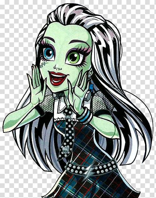Frankie Stein Monster High Doll Drawing Toy, doll transparent background PNG clipart