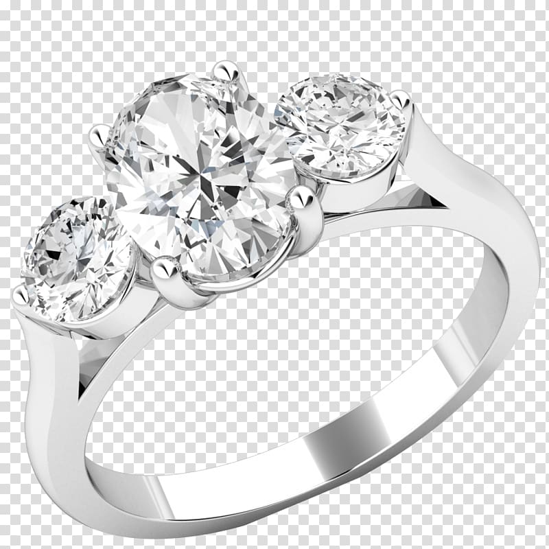 Diamond Engagement ring Gemological Institute of America Princess cut, oval diamond ring transparent background PNG clipart