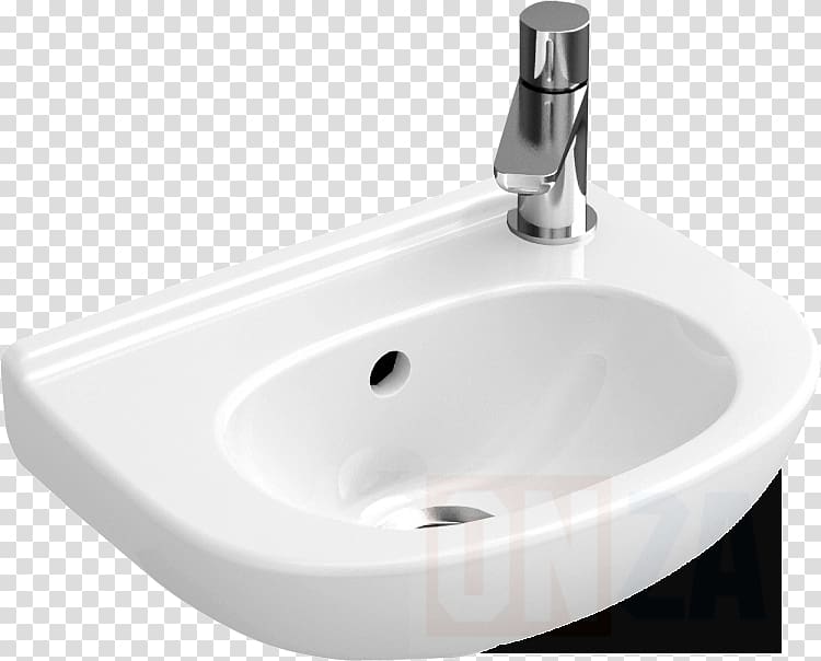 Villeroy & Boch O.novo Hand compact Bathroom Ceramic Sink, sink transparent background PNG clipart