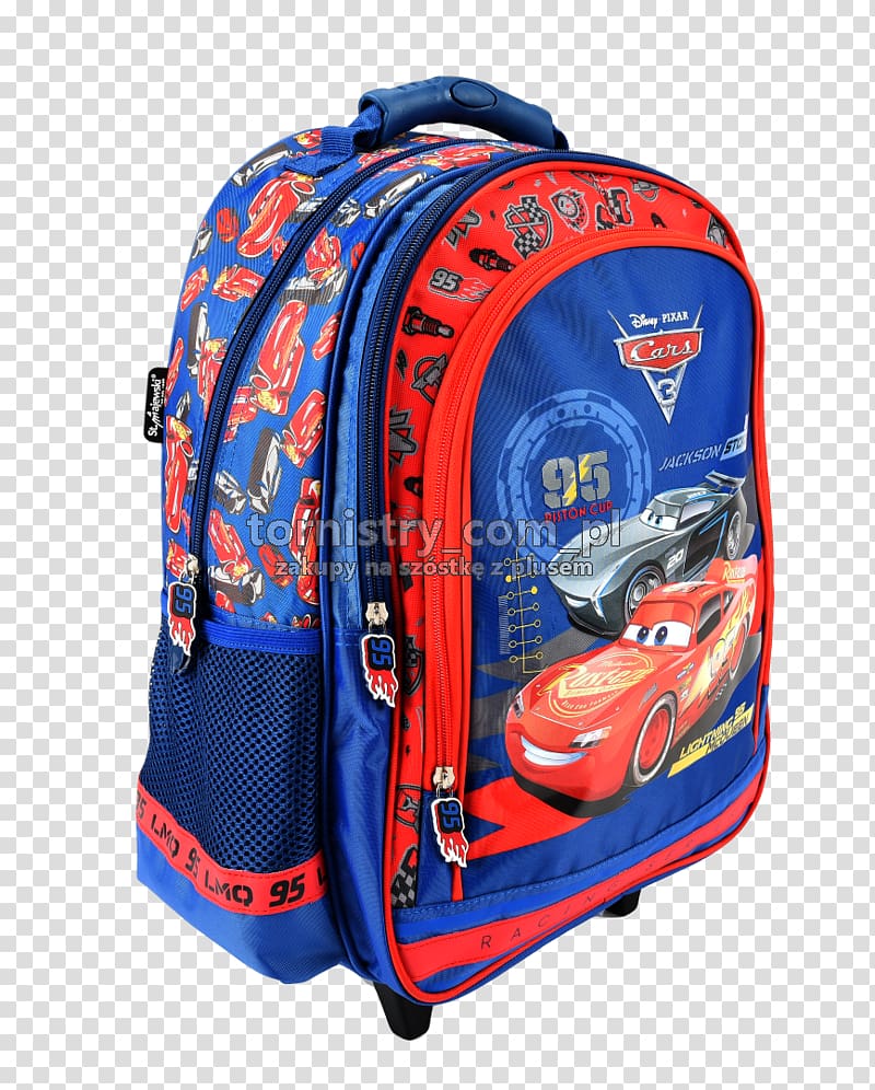 Backpack Jackson Storm Lightning McQueen Cars Bag, backpack transparent background PNG clipart